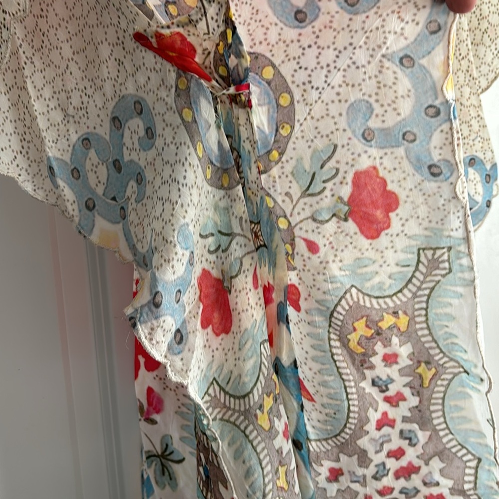 Johnny Was Printed Tunic Bohemian Medium - Picture 5 of 12